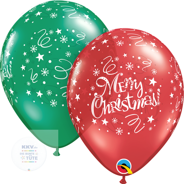 Weihnachts Ballons