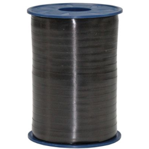 Kräuselband - Präsentband - Schwarz - 5 mm x 500 m