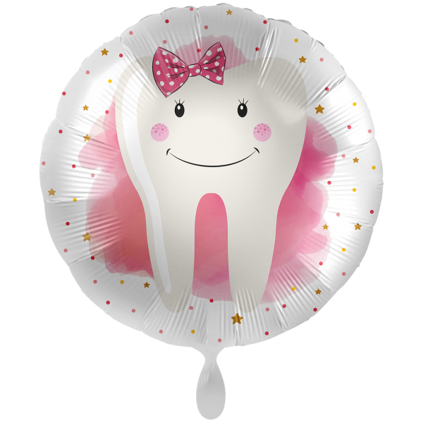 Folienballon - Motiv Mrs. Tooth - XXL - 71 cm / 0,07 m&sup3;