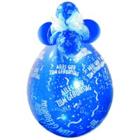 Verpackungsballon Alles Gute zum Geburtstag - Ø 45cm/Latex