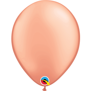Latexballon - Rosegold Metallic - S/Latex - 30cm/0,02m³