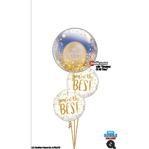 Latexballon - Motiv Greatest Of All Time - S - 28 cm / 0,02m&sup3;