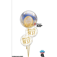 Latexballon - Motiv Greatest Of All Time - S - 28 cm / 0,02m³