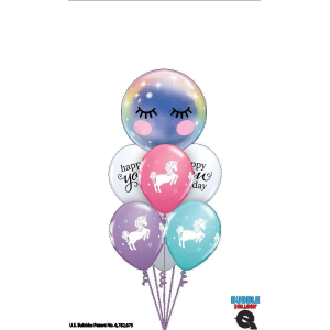 Latexballon - Motiv Simply Happy You Day weiß - S -...
