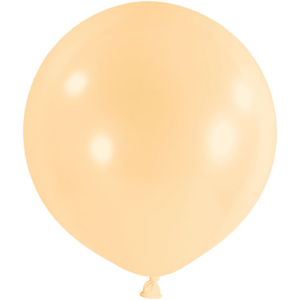 Latexballon - Pastell Pfirsich - XXXL - 100cm/1,00m³