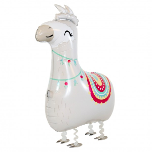 Folienballon - Airwalker Lama - XL - 93 cm / 0,05 m³
