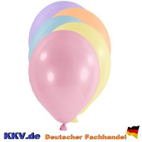 Ballon-Set - Pastell gemischt - S - Ø30cm/0,02m³