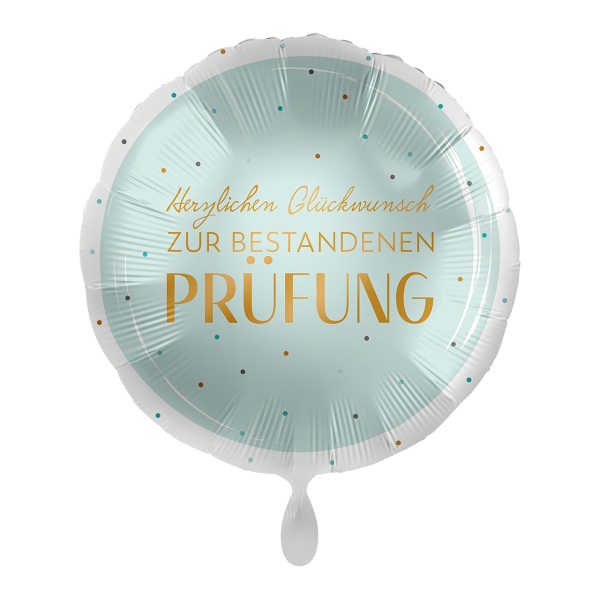 Folienballon - Motiv Zur Bestandenen Pr&uuml;fung