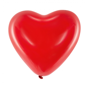 Herzballon Rot &Oslash; 40 cm