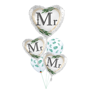 Folienballon - Mr. - XL - 71 cm / 0,055 m&sup3;