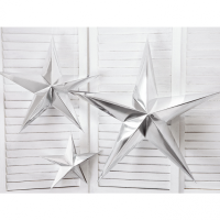 Stern - Silber - 70 cm