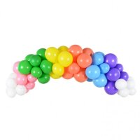 Ballongirlande - Organic - Rainbow - 2 m