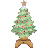 Folienballon - Standballon Weihnachtsbaum - XL - 97 cm