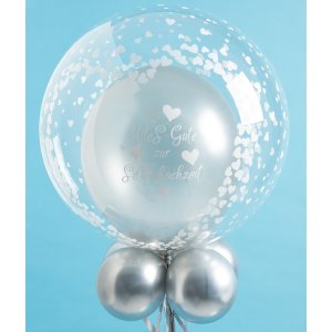 Ballon Transparent - XL/Stretchfolie/Crystal Clear -...