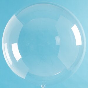 Ballon Transparent - XL/Stretchfolie/Crystal Clear -...