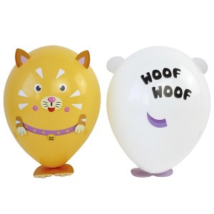 Bastel-Set Ballon Buddies Hund/Katze