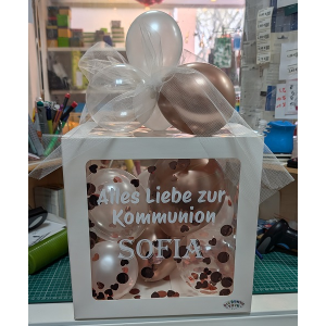 Ballonbox - Weiß