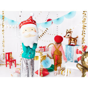 Folienballon - Figur Santa - Kopf - L - 60 cm / 0,03 m³