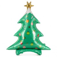 Ballon Weihnachtsbaum- XL/Folie