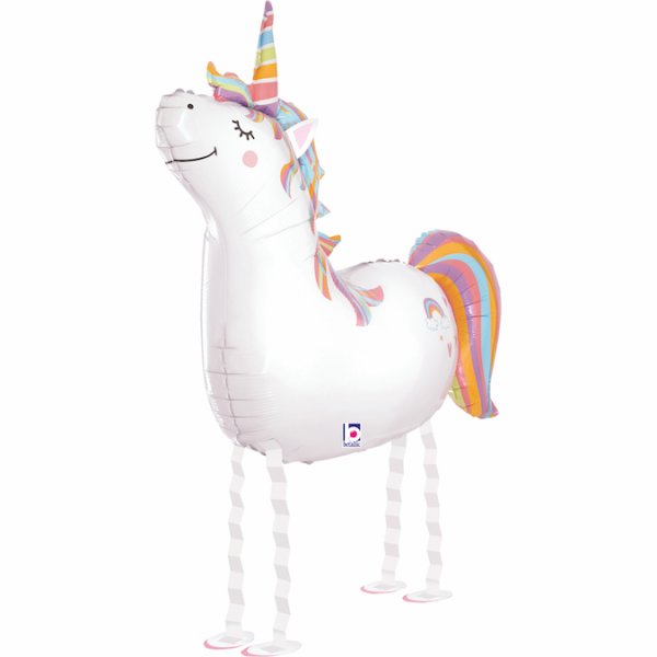 Folienballon - Airwalker Einhorn III - XL - 97cm/0,07m³