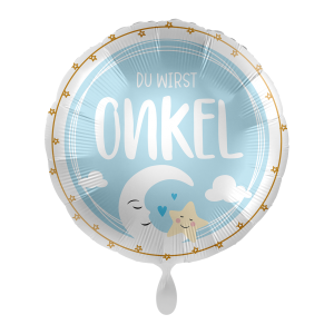 Ballon Du wirst Onkel
