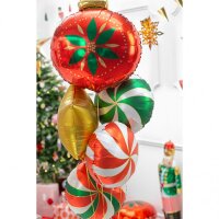 Ballon Candy Swirl Gr&uuml;n