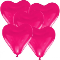Latexballon - Herz Pink