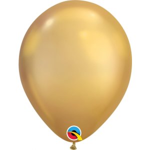 Latexballon Chrome Gold Ø 28 cm