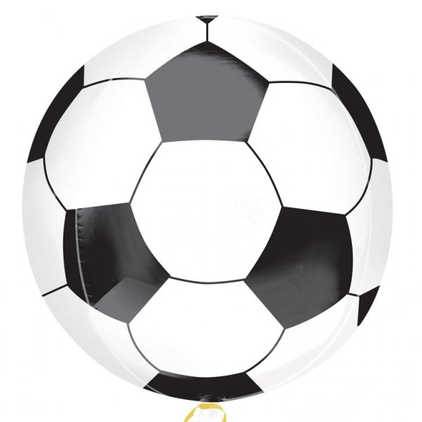 Ballon Fussball - S/Folie - 45cm/0,03m³