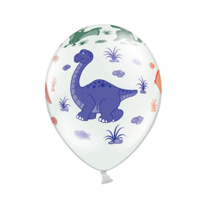 Latexballon-Set - Motiv Dinos - S - 28 cm / 0,02 m&sup3; (6)