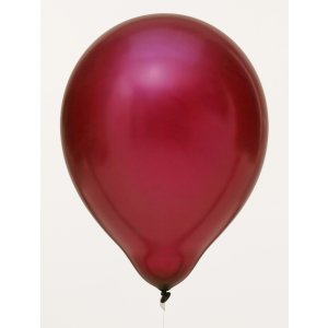 Latexballon - Burgund Metallic - Ø 28 cm