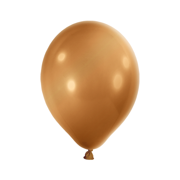 Latexballon Gold Metallic - S/Latex - 30cm/0,02m³