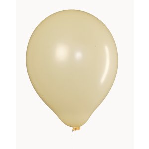 Latexballon - Creme | Elfenbein - S/Latex - 31cm/0,02m³