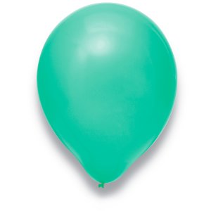 Latexballon Türkis - S/Latex - 31cm/0,02m³