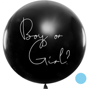 Explosionsballon XXL -  Genderballon Boy or Girl
