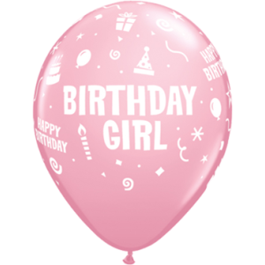 Motivballon-Set Birthday Girl (6)