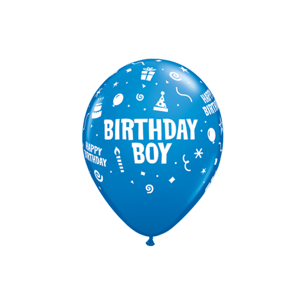 Latexballon Motiv Birthday Boy (6)