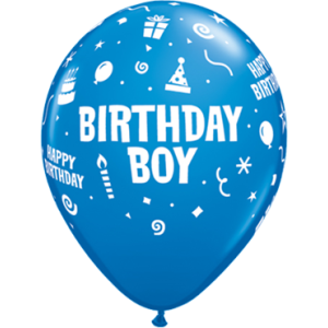 Motivballon-Set Birthday Boy (6)
