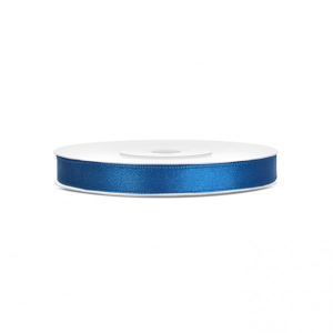 Geschenkband Satin 6 mm Blau
