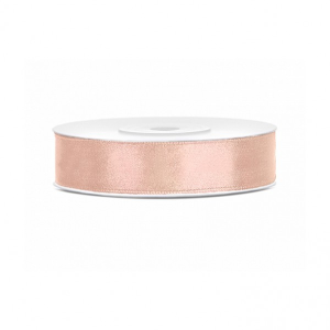 Geschenkband Satin 12 mm Hellpfirsich