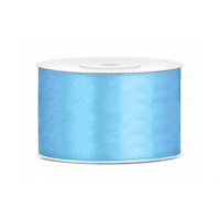 Geschenkband Satin 38 mm Hellblau