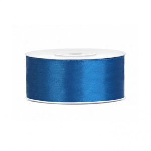 Geschenkband Satin 25 mm Blau