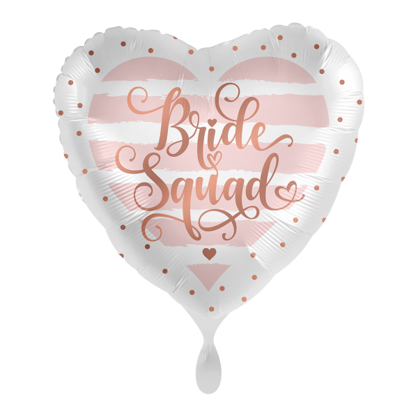 Folienballon - Motiv Bride Squad Rose - S - 45 cm / 0,02 m³