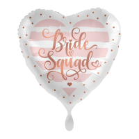 Folienballon - Motiv Bride Squad Rose - S - 45 cm / 0,02 m³