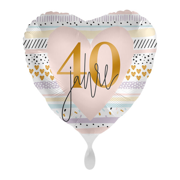 Ballon Creamy Blush 40 - S/Folie - 43cm/0,02m³