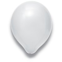 Latexballon - Weiss - S - 30cm/0,02m³ (1-100)