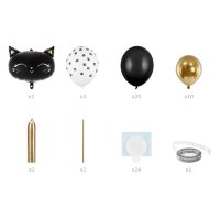 Ballonset Black Cat Bouquet (DIY)
