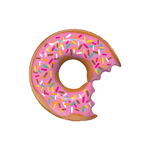 Folienballon - Figur Donuts I - XXL - 76 cm / 0,05 m³