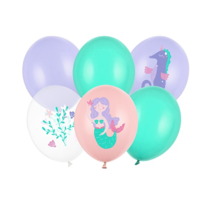 Latexballon-Set - Motiv Sea World - S - 30 cm / 0,02...