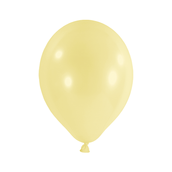 Latexballon Gelb Pastell - S/Latex - 30cm/0,02m³
